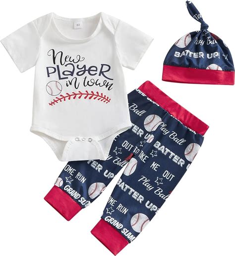 baseball newborn outfit|infant boys baseball outfits.